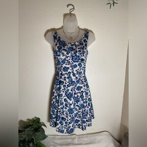 Vintage Babydoll Floral Mini Dress